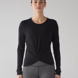 Lululemon Long Sleeve Crescent Tee, Size 6